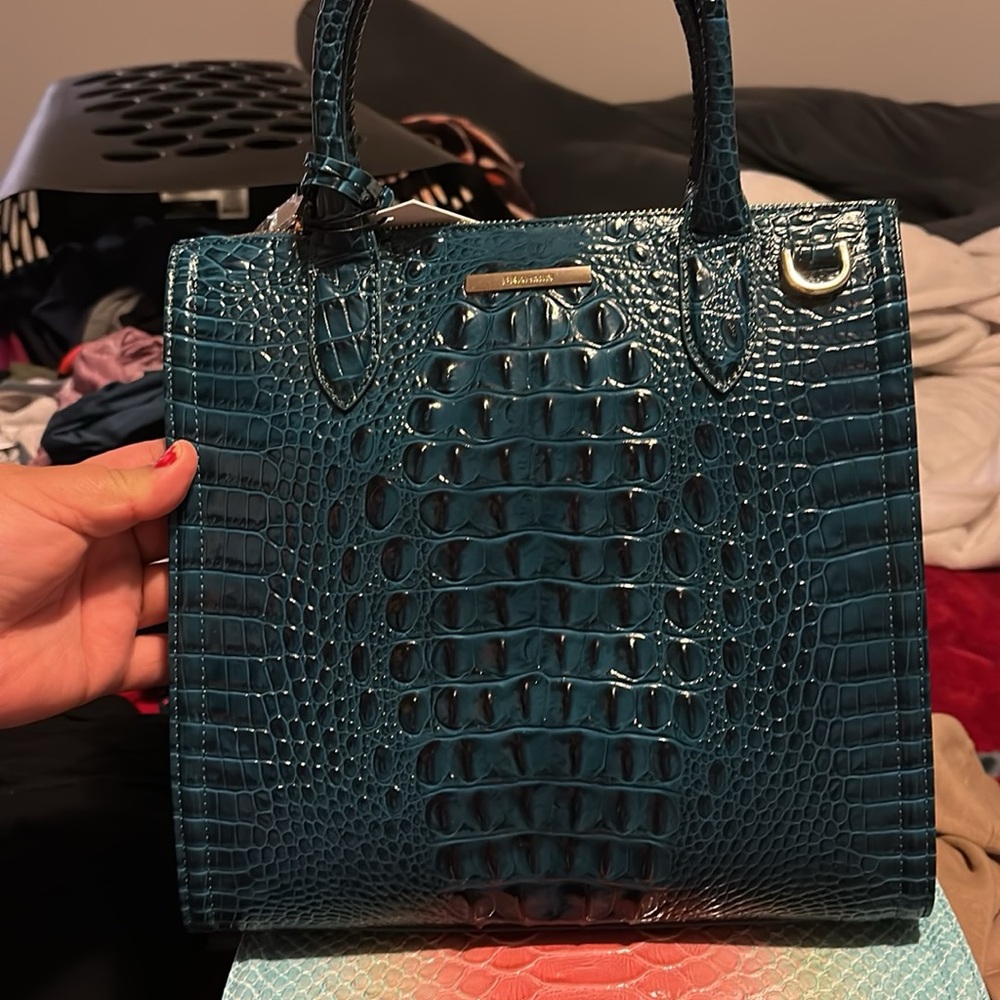 Crocodile-Embossed Handbags
